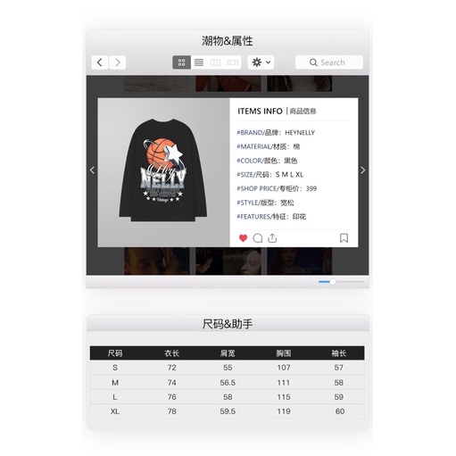 Áo phông nelly dài tay sale  29 bóng rổ sao hnapd008