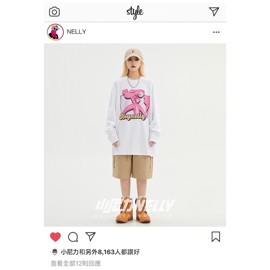 Áo phông nelly dài tay sale  29 mèo hồng hnapd009