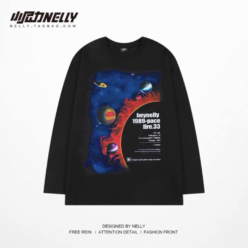 Áo phông nelly dài tay sale  29 tinh hệ hnapd010