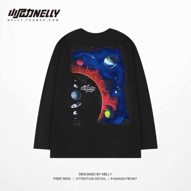 Áo phông nelly dài tay sale  29 tinh hệ hnapd010