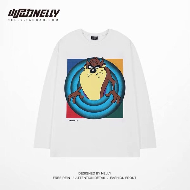 Áo phông nelly dài tay sale  29 cáo nâu hnapd011