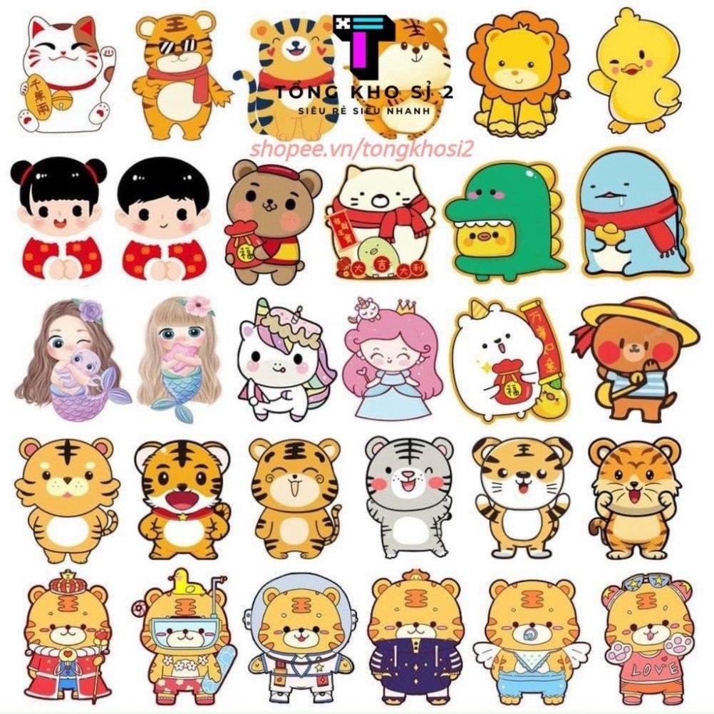 Lì Xì Chibi Tết 2022, Phong Bao mừng tuổi Hàng Loại 1 Bóng Đẹp mẫu phong phú Cực Dễ Thương, , ,LX  _Top1Toy_00306