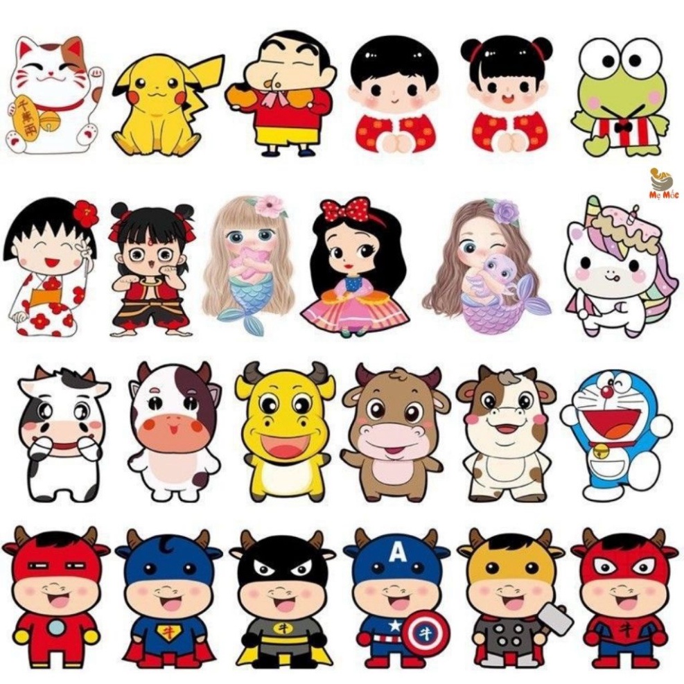 Lì Xì Chibi Tết 2022, Phong Bao mừng tuổi Hàng Loại 1 Bóng Đẹp mẫu phong phú Cực Dễ Thương, , ,LX  _Top1Toy_00306