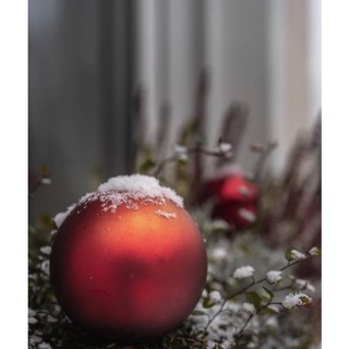 Châu mờ trang trí Noel 16cm/20cm