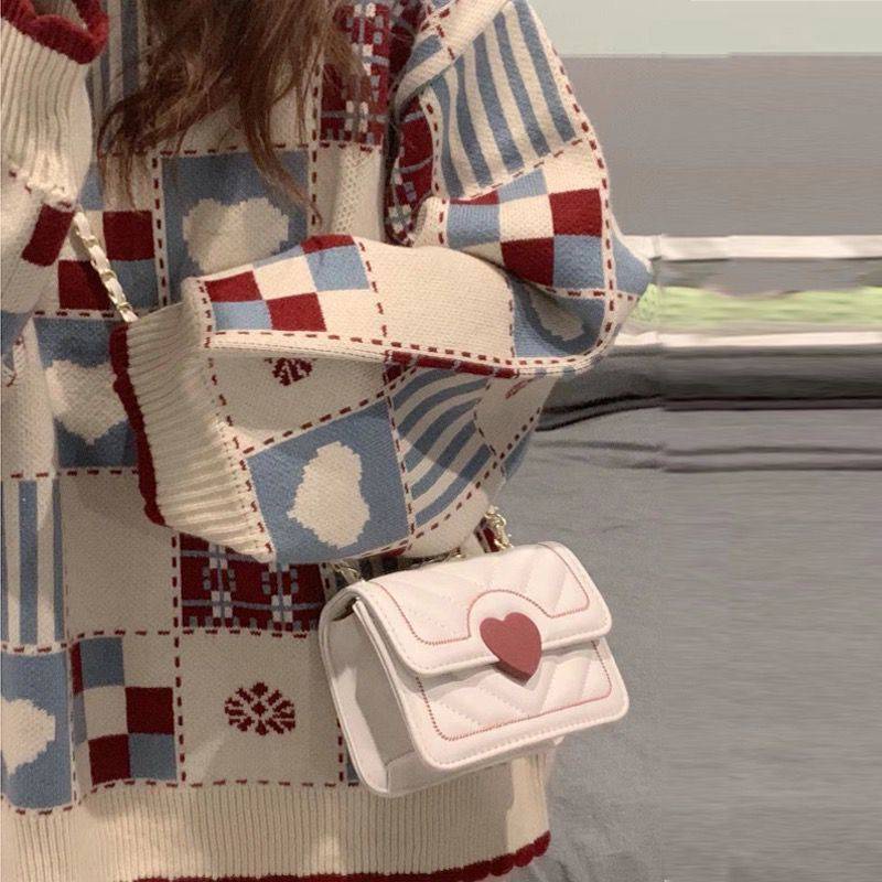 Túi Đeo Chéo Hình Vuông Cỡ Nhỏ Phong Cách Phương Tây Thời Trang Cao Cấp 2022 Mới Cho Nữ