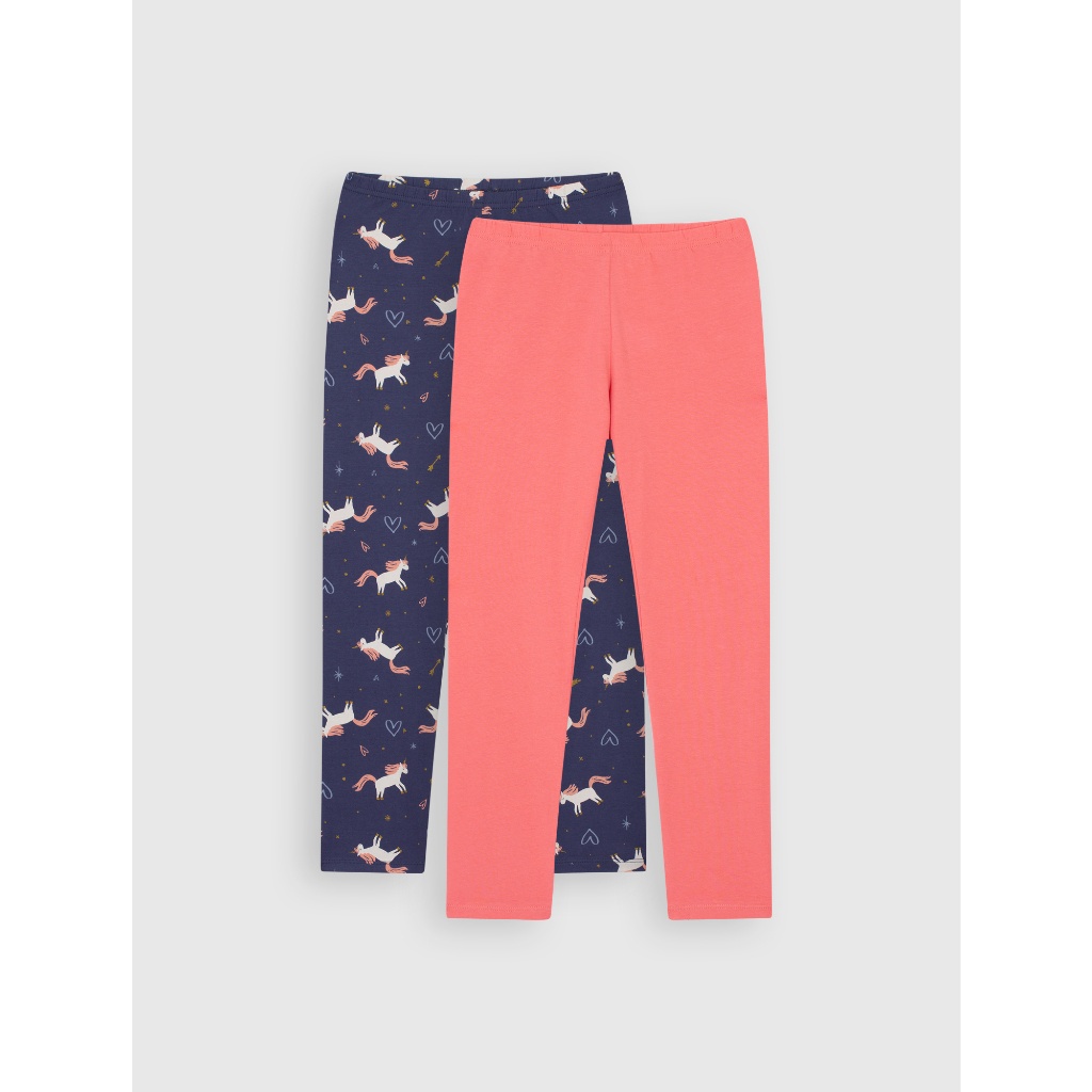 Combo 2 quần mặc nhà bé gái CANIFA chất liệu cotton spandex 1LA22W008