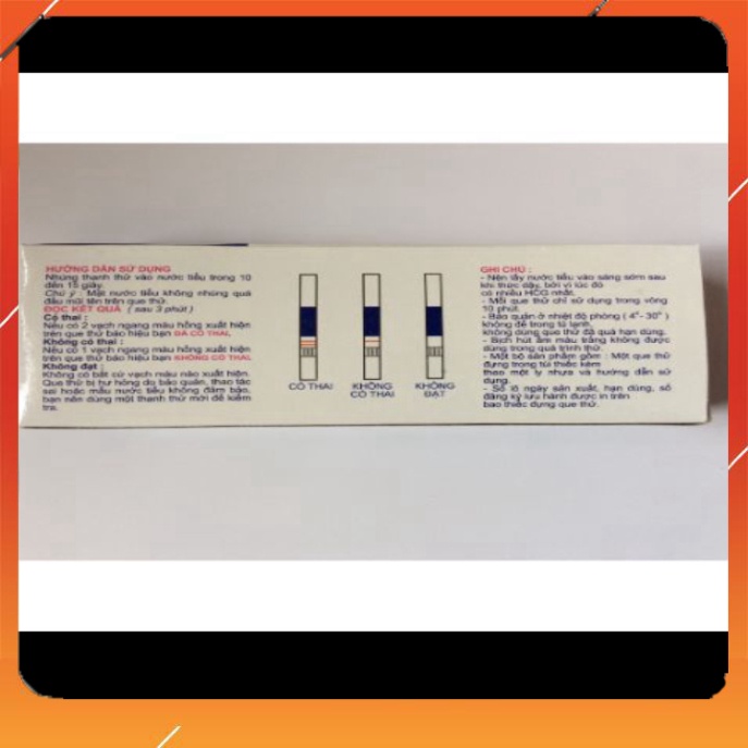 Que thử thai các loại - Test thử thai  .