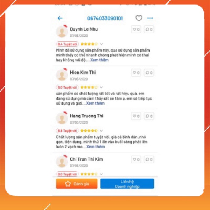 Que thử thai các loại - Test thử thai  .