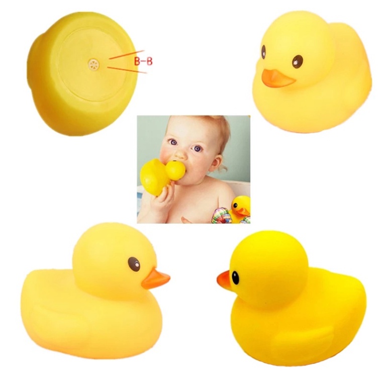 Set 10 Vịt Vàng Thả nhà vệ sinh nổi tiếng Kêu Cho Bé Top1Toy đồ giải trí Vịt Bơi Chíp Chíp dễ thương Giúp Bé yêu thích K