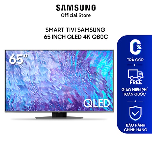 Smart Tivi Samsung 65 inch QLED 4K Q80C