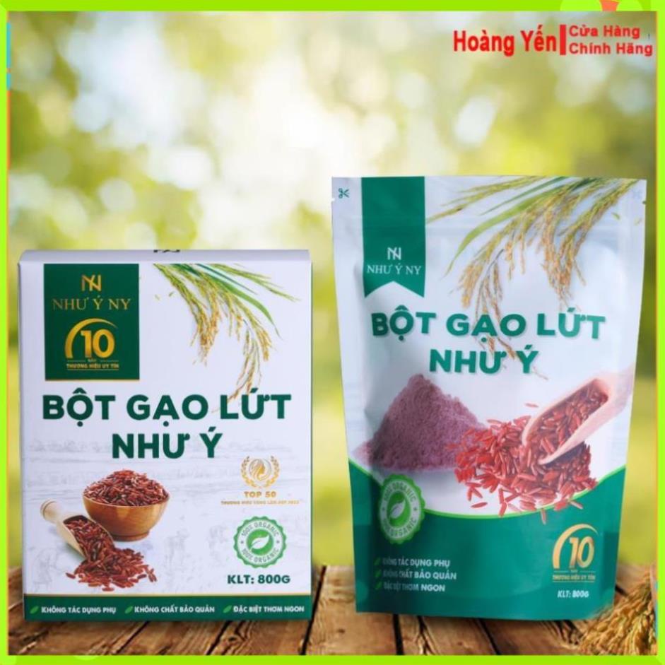 Bột gạo lứt như ý Chính Hãng 100%, bột gạo lứt giảm cân tách béo