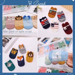 Set 3 Đôi Tất Trẻ Em Túi Zip Có Chống Trơn trượt gubang kid