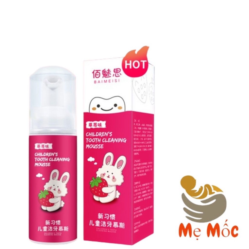 Bàn Chải Đánh Răng Cho Bé Chữ U Và Kem Đánh Răng Hương dâu thơm ngát Cho Bé , ,BCCU  _Top1Toy_00306