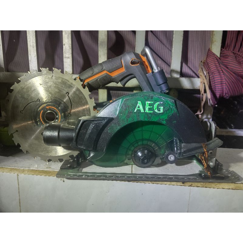 Cưa đĩa pin aeg 18v