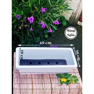 Khay Nhựa Trồng Rau size Ngắn Combo [ 3 Cái ]