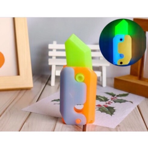 Đồ chơi thẻ đẩy cà rốt vô tri giảm căng thẳng cho bé