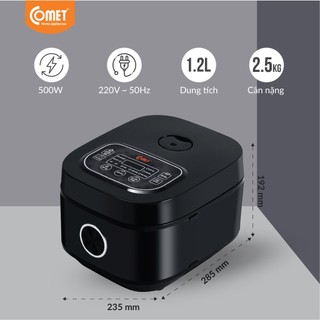 Nồi cơm điện tử 1,2L COMET - CM8085