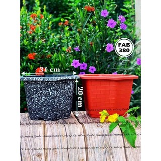 Chậu Nhựa Lục Giác FA380-FA450-FA520
