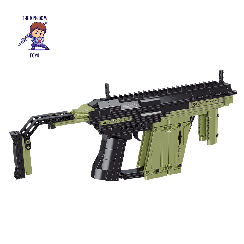 Đồ Chơi Lắp Ráp PUBG Mô Hình Scar / MK14 / M416 / Vector Trong Game CSGO Cảnh Sát Quân Đội Đồ Chơi Cho Bé