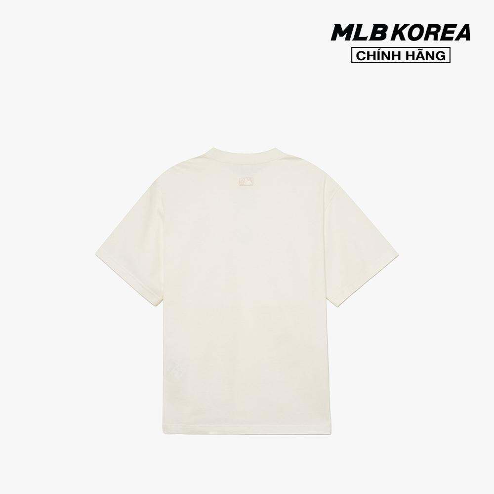 MLB - Áo thun unisex cổ tròn tay ngắn hiện đại 3ATSB0434-50CRS
