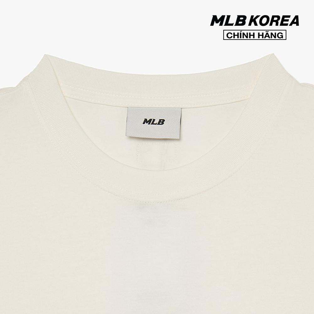 MLB - Áo thun unisex cổ tròn tay ngắn hiện đại 3ATSB0434-50CRS