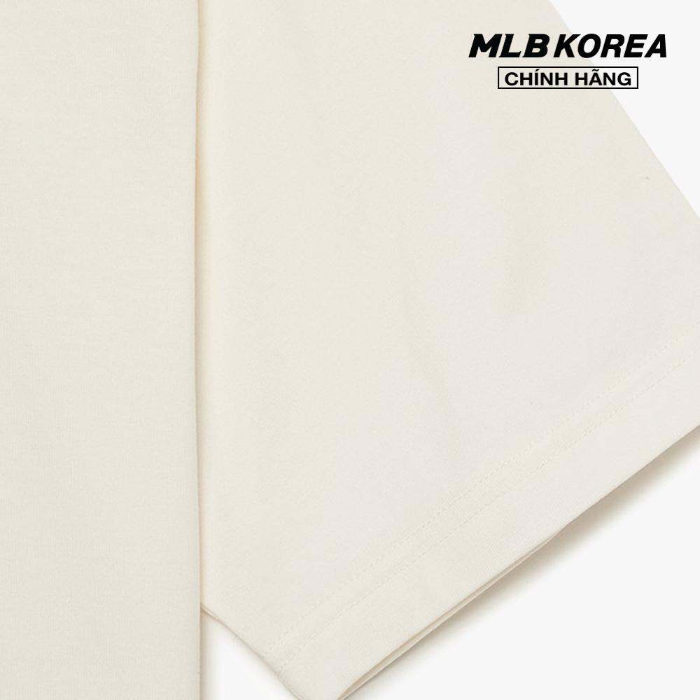 MLB - Áo thun unisex cổ tròn tay ngắn hiện đại 3ATSB0434-50CRS