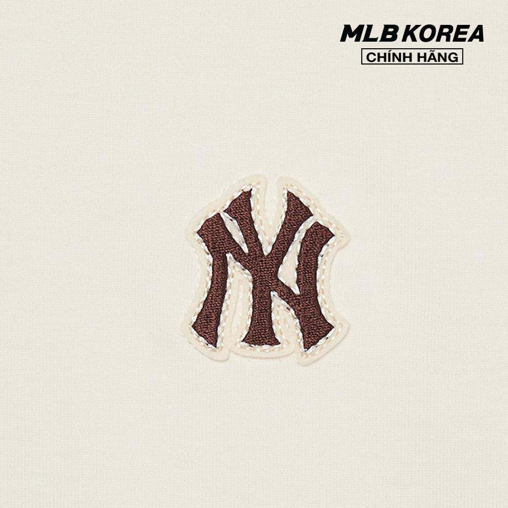 MLB - Áo thun unisex cổ tròn tay ngắn hiện đại 3ATSB0434-50CRS