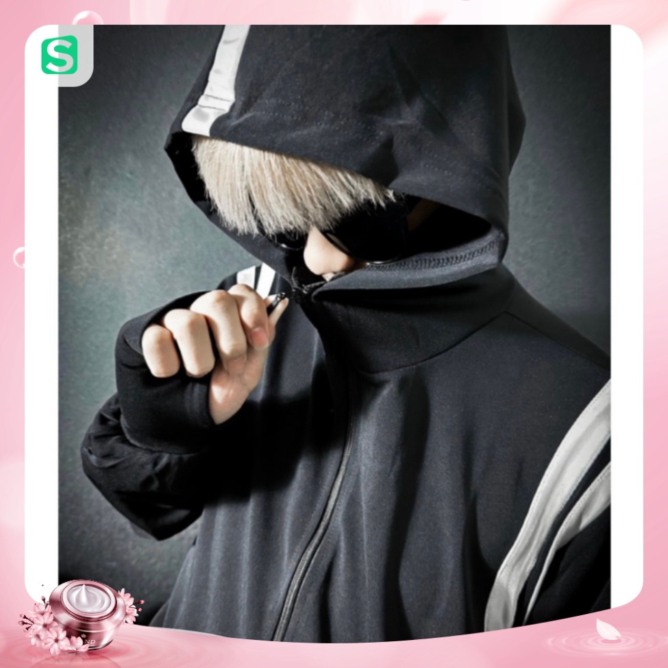 Áo Khoác Chống Nắng Teddy Kẻ Trắng Sọc Vai Hottrend Chất Liệu Umi Thoáng Mát Dày Dặn -Ngo shop