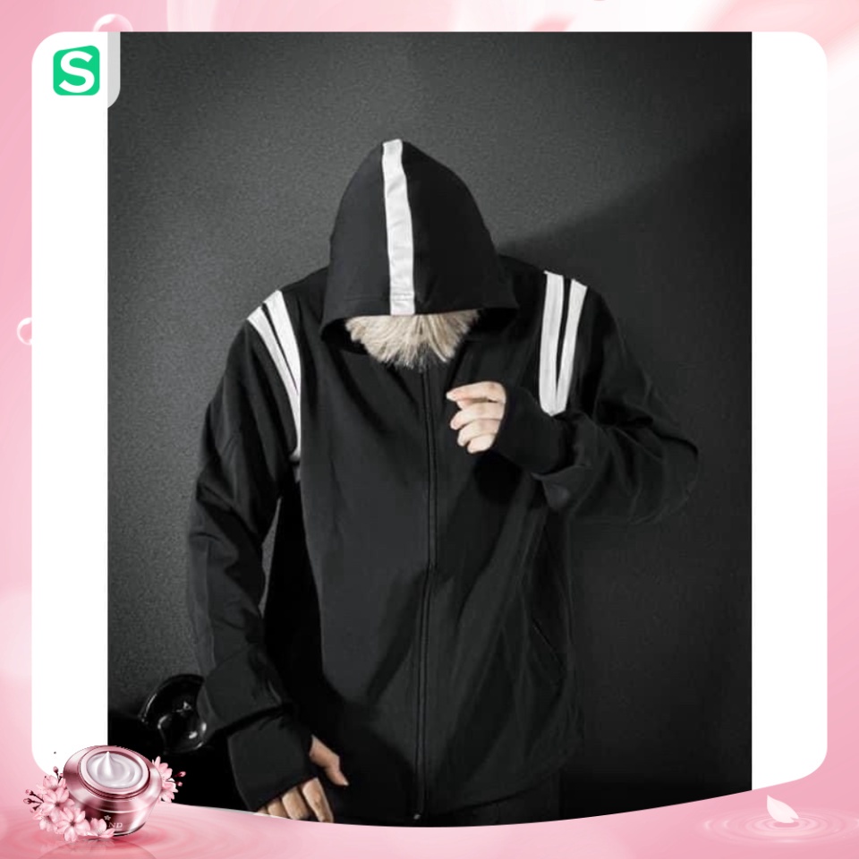 Áo Chống Nắng Nam Nữ Phối Viền Trắng Chống Tia UV Cao Cấp - PT001 -Ngo shop