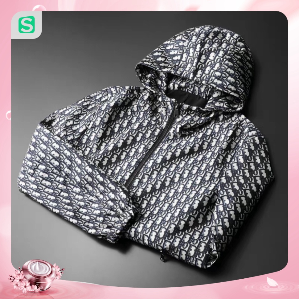 Áo Chống Nắng DiOR In Kín ❤ Áo Khoác Gió Khoát Dù Tránh Nắng Thấm Hút Mồ Hôi Tốt NVA259 -Ngo shop