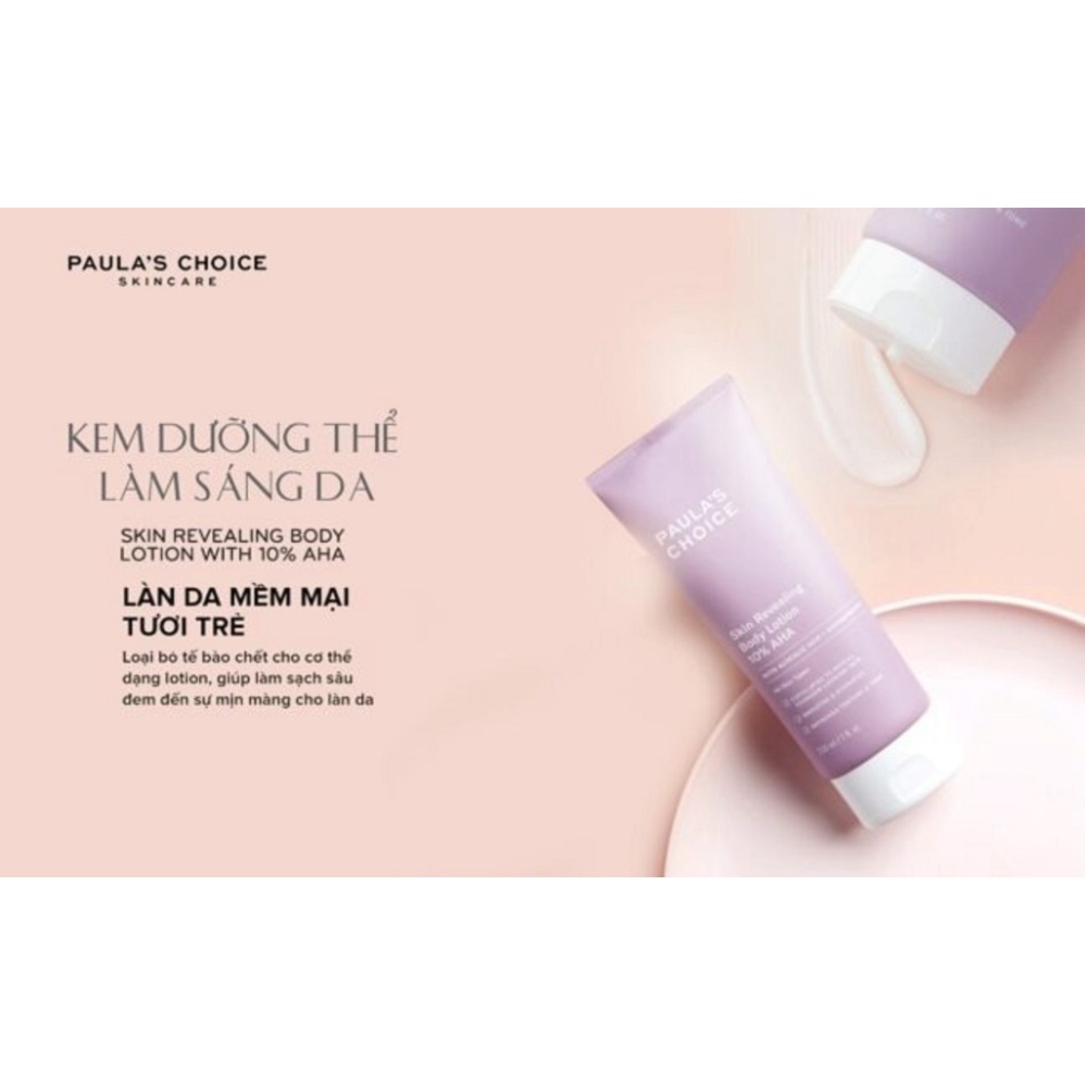 Kem Dưỡng Thể Paula's Choice 10% AHA Làm Sáng Da 210ml