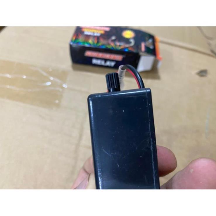 Rơle Nhại Còi Xe Máy Có Núm Xoay Tăng Chỉnh Tốc Độ Kêu