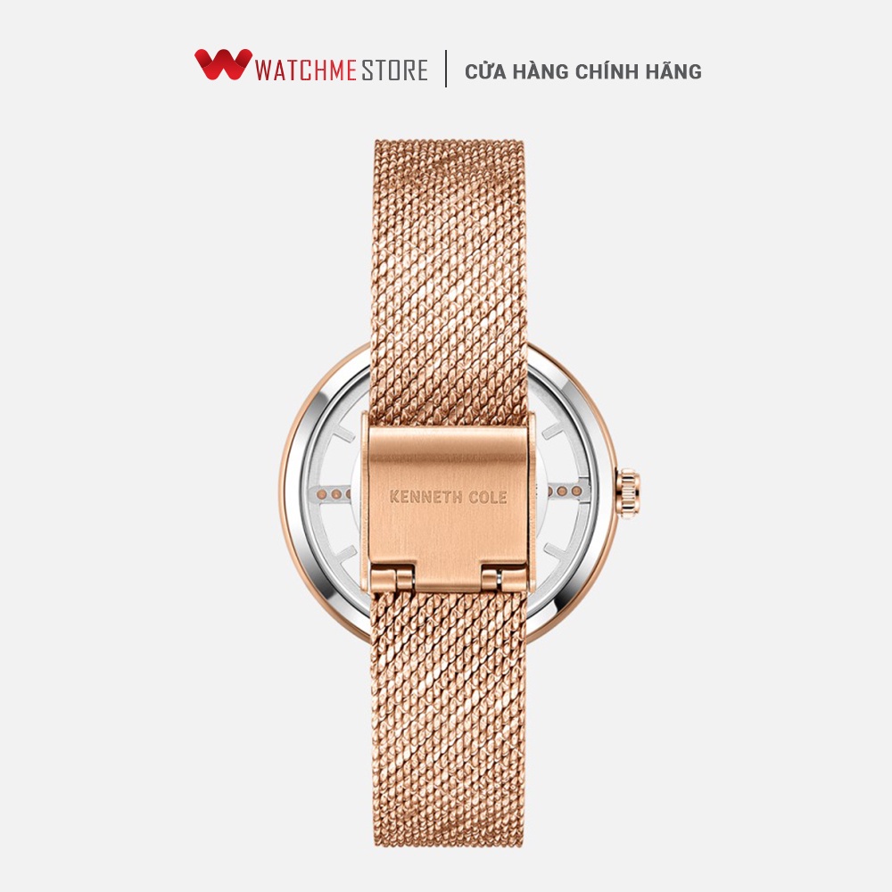 Đồng hồ Nữ Kenneth Cole dây thép không gỉ 33mm - Transparency KC51125002