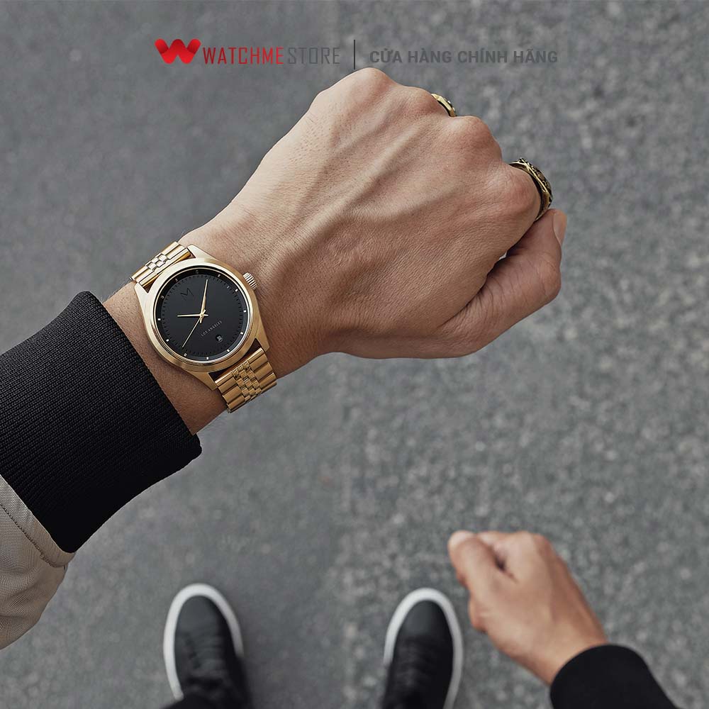 Đồng hồ Nam MVMT dây thép không gỉ 39mm - D-TC01-BG