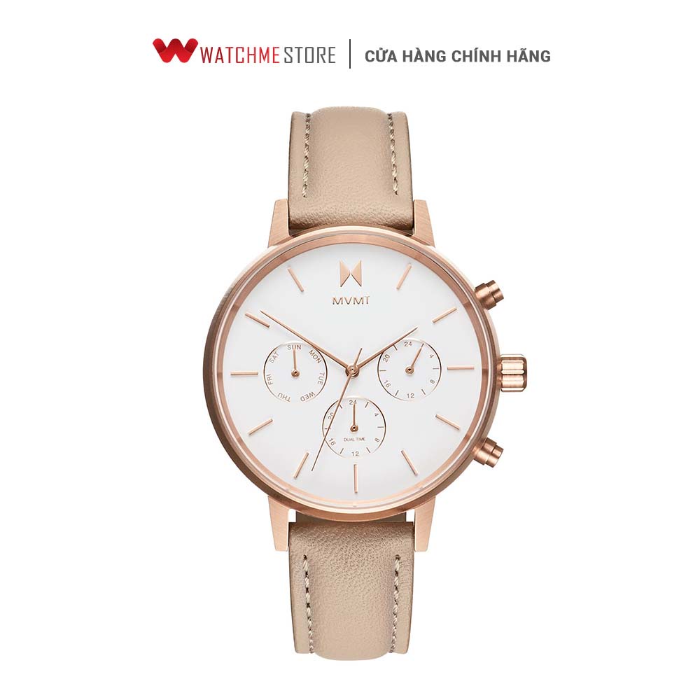 Đồng hồ Nữ MVMT dây da 38mm - D-FC01-RGNU