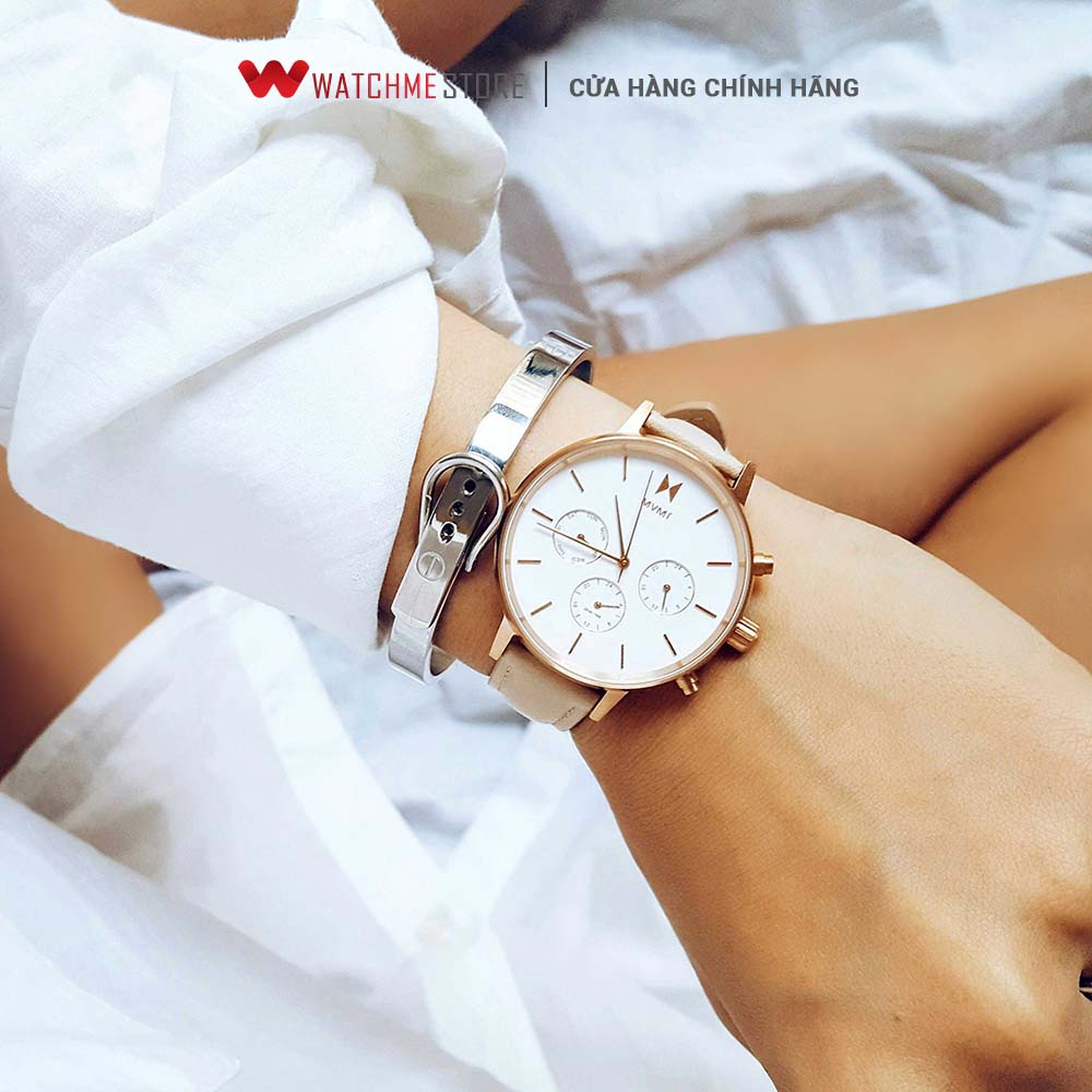 Đồng hồ Nữ MVMT dây da 38mm - D-FC01-RGNU