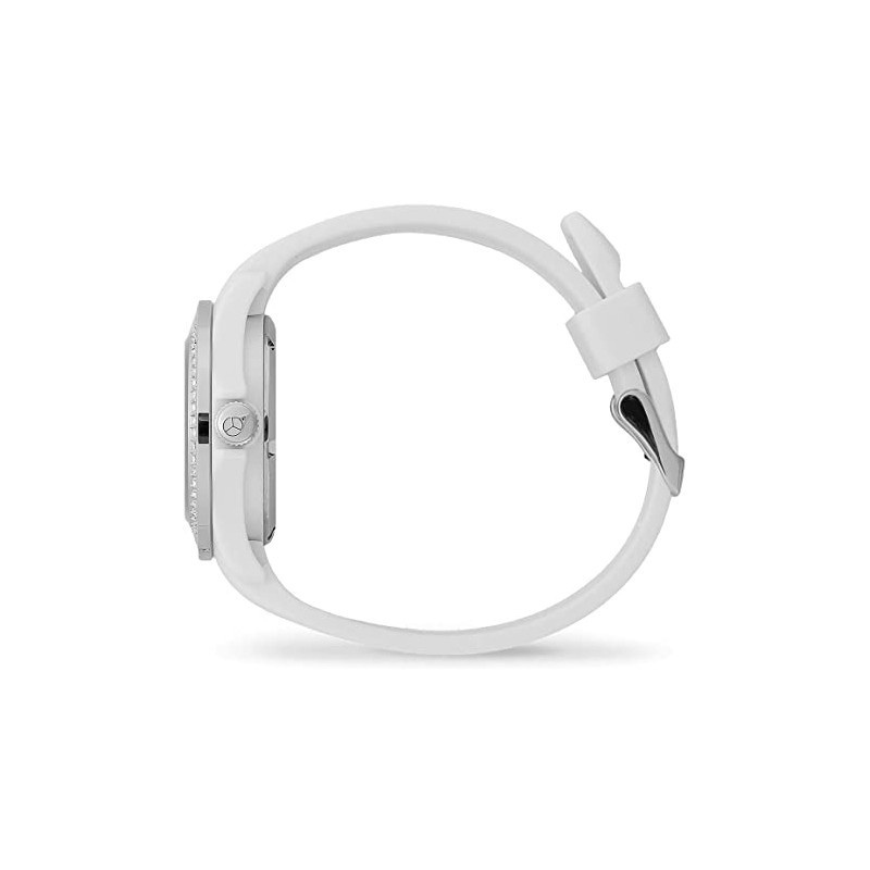 Đồng hồ Nữ ICE WATCH 017234 dây silicone màu trắng mặt xanh 35MM - đồng hồ chính hãng