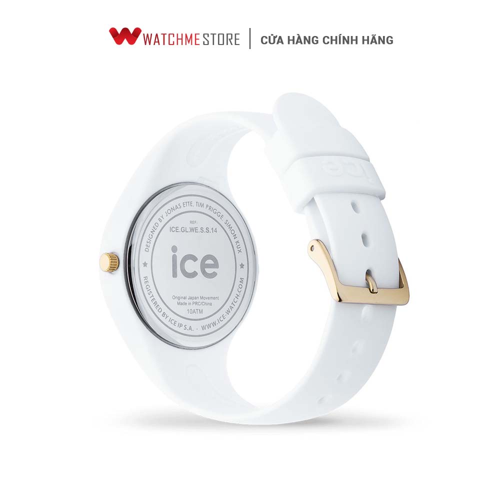 Đồng hồ Nữ ICE WATCH 000917 dây silicone trắng 42MM, đồng hồ chính hãng