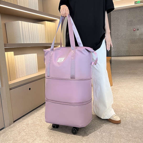 ♢Ba Lô Du Lịch Sức Chứa Lớn Có Bánh Xe Kéo Tiện Lợi Dễ Sử Dụng Dành Cho Nữ♤