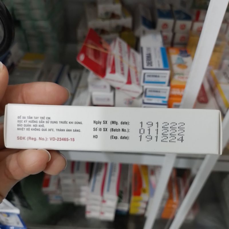 ERY DHG TUÝP 10G KEM BÔI NGOÀI DA M.ỤN