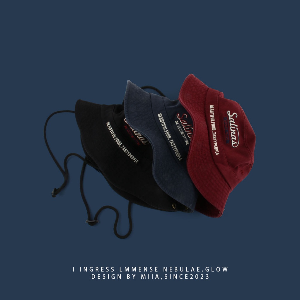 Nón Tai Bèo Vải Kaki Phối Ren Phong Cách Nhật Bản Dành Cho Nữ