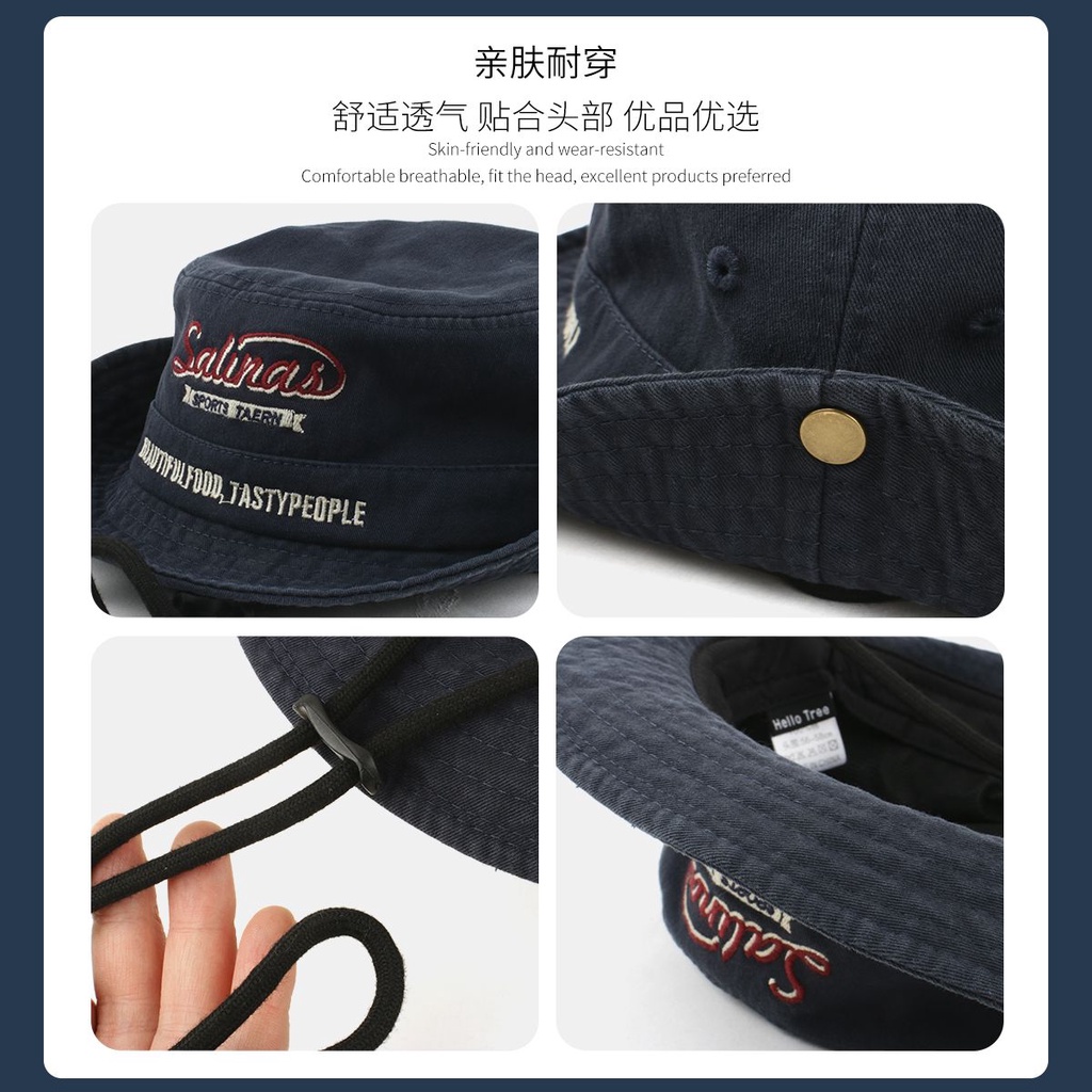 Nón Tai Bèo Vải Kaki Phối Ren Phong Cách Nhật Bản Dành Cho Nữ