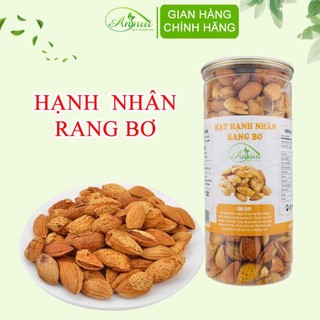 Hạt hạnh nhân rang bơ annut vỏ mỏng nhập khẩu mỹ hộp 500gr - kuh