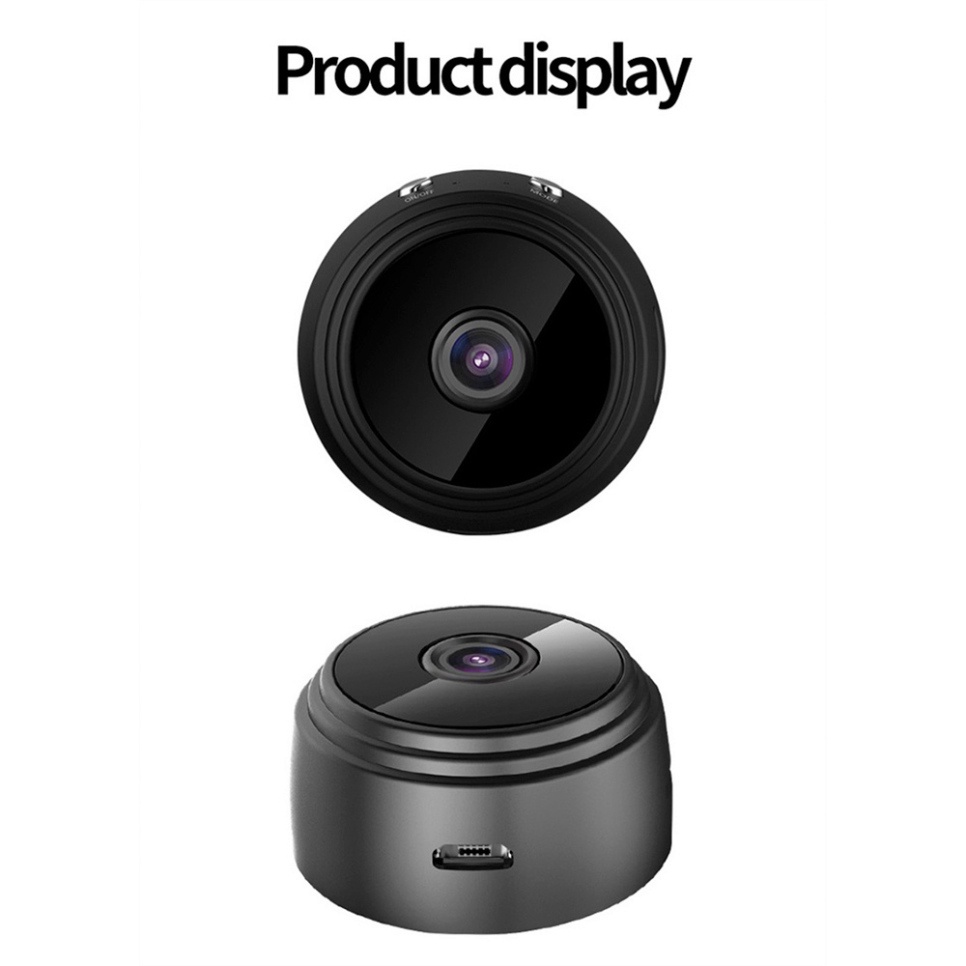 Camera Không Dây Đầu Ghi Hình 1080P HD  Camera Ẩn Gián Điệp Camera Mini Camera Quan Sát Homelove HOT