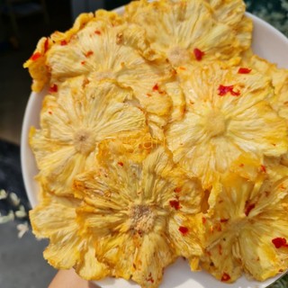 🍍🍍THƠM SẤY MUỐI ỚT KHÔNG ĐƯỜNG