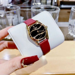 Đồng hồ nữ tissott mặt tròn siz 32mm dây da