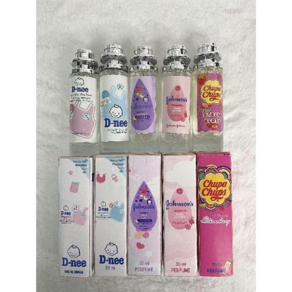 Nước Hoa Thái Lan Hương Phấn Em Bé Lưu Hương Lâu 10 -12 Tiếng Hương Sữa Tắm Nước Xả Vải Mùi Dịu Nhẹ