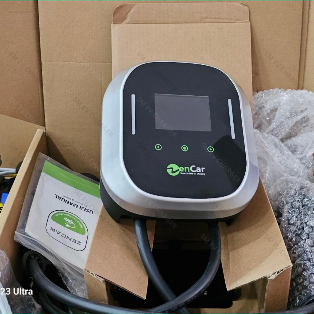 ZENCAR - Sạc 11-22KW cho xe điện Vinfast Volvo Kia Huyndai chuẩn TYPE 2 - Bộ Sạc Treo Tường Tại Nhà - SMEV - Chính Hãng