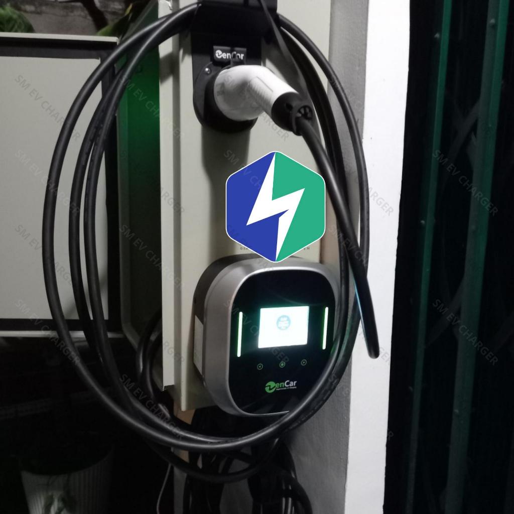 ZENCAR - Sạc 11-22KW cho xe điện Vinfast Volvo Kia Huyndai chuẩn TYPE 2 - Bộ Sạc Treo Tường Tại Nhà - SMEV - Chính Hãng