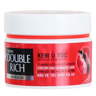 Kem ủ tóc Double Rich Hair Mask 150ml (màu đỏ)